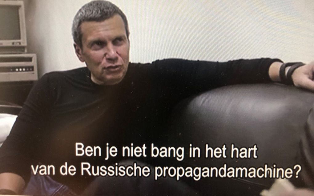 De bekende Russische tv-presentator Vladimir Solovjov. beeld RD/VPRO