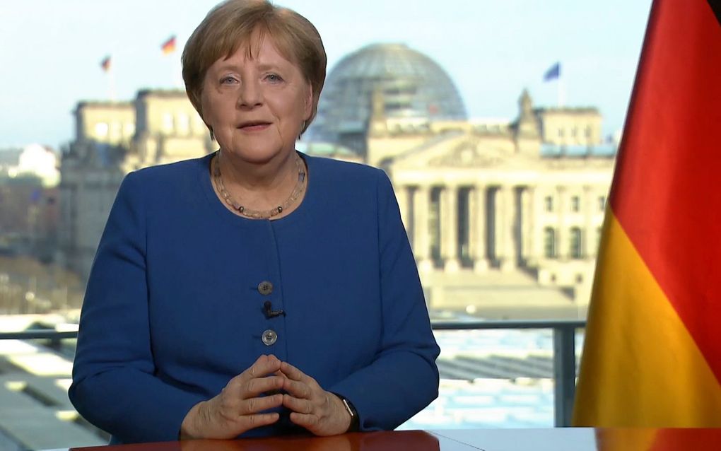 Merkel. beeld AFP