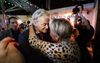 Felicitaties voor Wilders. beeld ANP, Remko de Waal