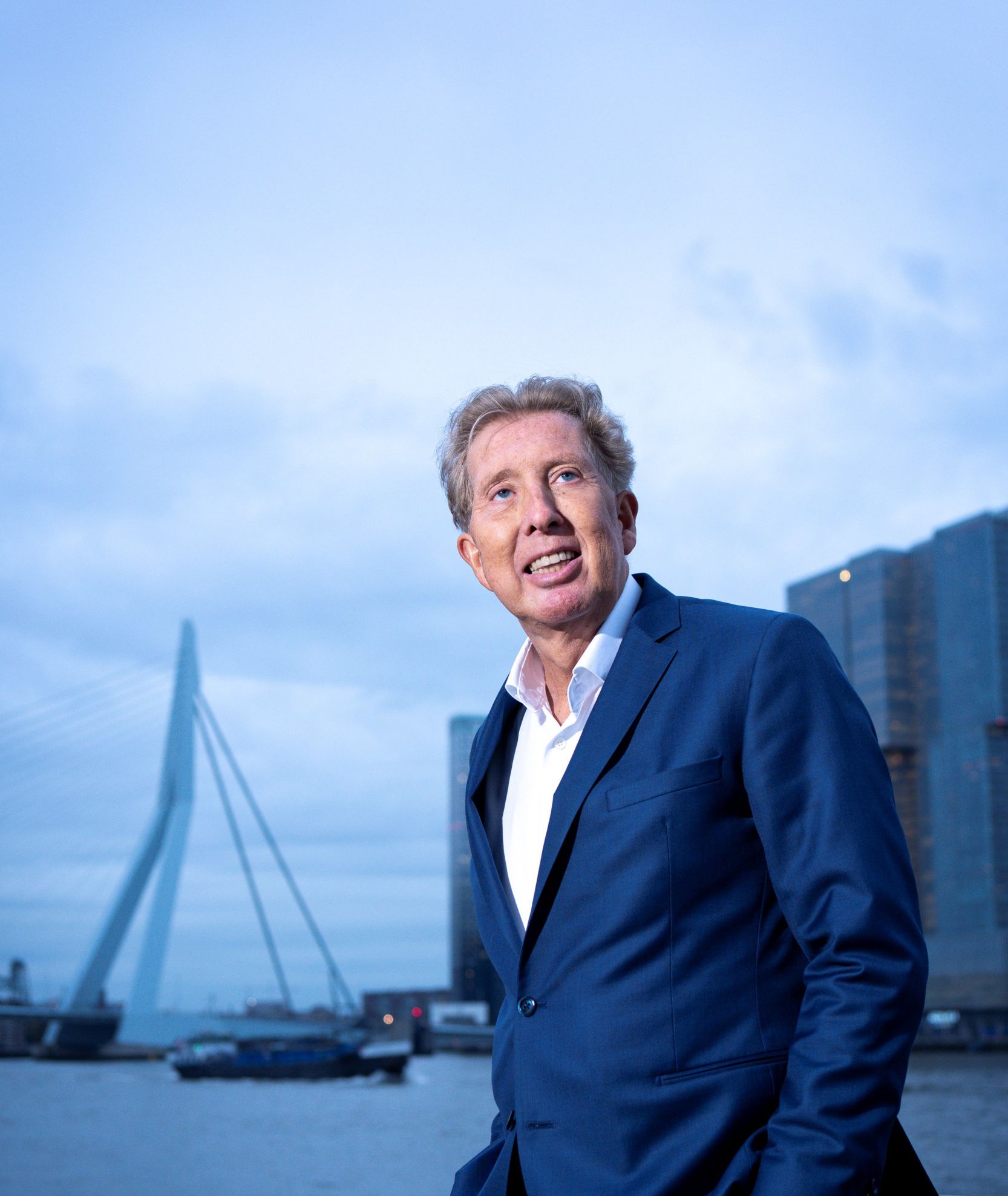 Rotans Jan Rotmans wil drijvende steden bouwen, maar zijn moeder vindt het ...