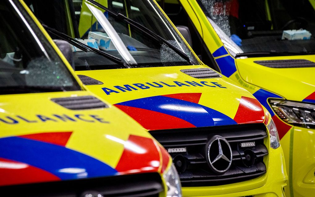 Ambulances. beeld ANP, Remko de Waal