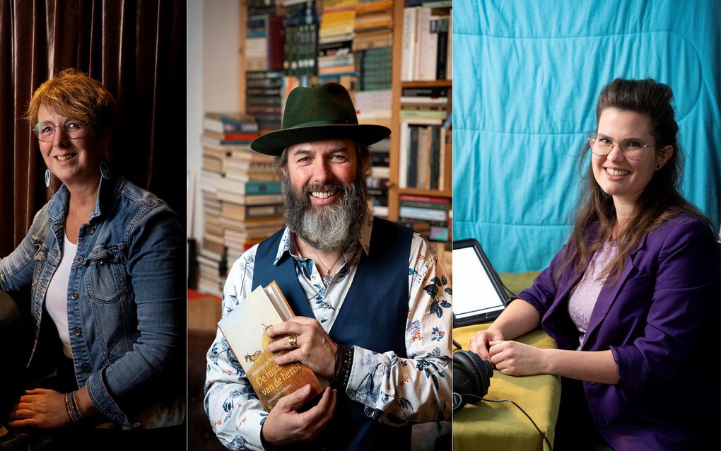 Betty Bleeker, Herman Schaeffer en Yvonne de Wijn. beeld Niek Stam