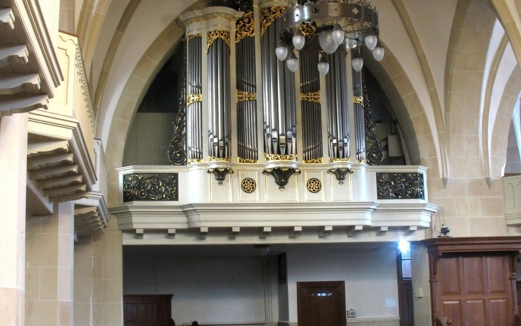 Het orgel van de Schildkerk in Rijssen. Foto RD