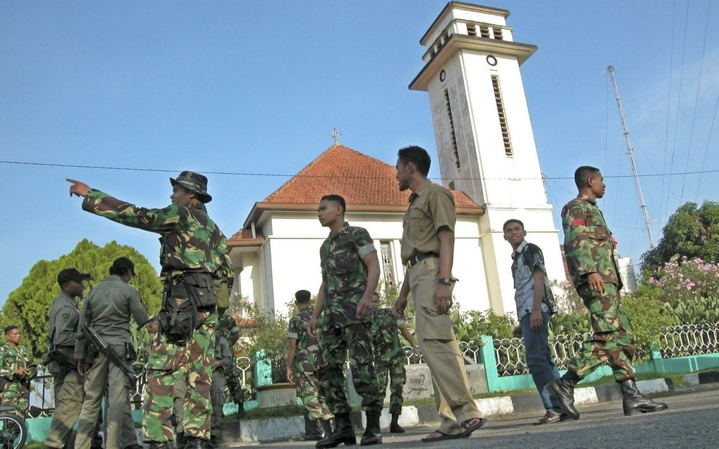 Hati Kudus Church in Indonesië. Foto EPA