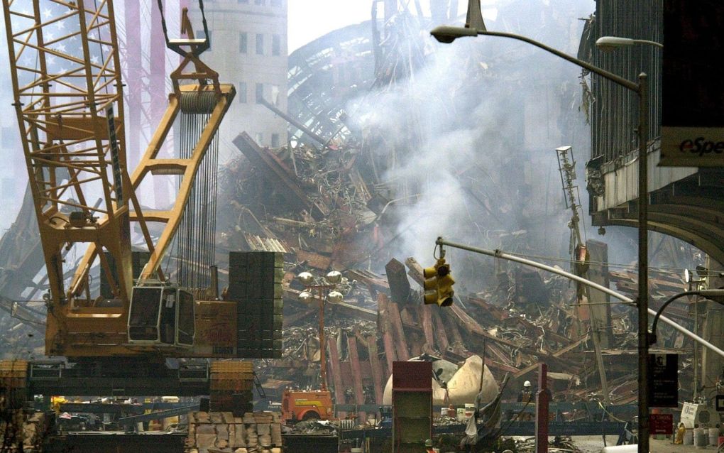 Schadevergoeding voor helpers Ground Zero. Foto EPA