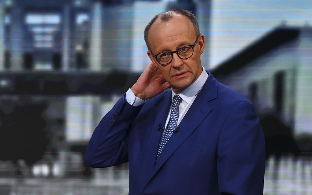 Friedrich Merz wordt naar alle waarschijnlijkheid de nieuwe Duitse bondskanselier. beeld EPA, Fabrizio Bensch