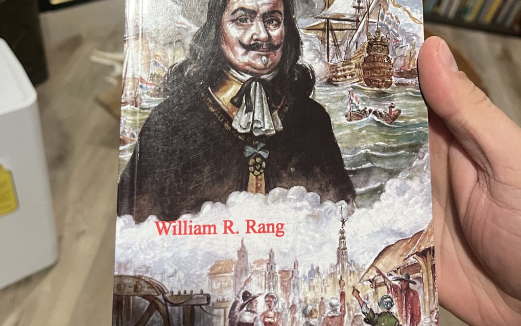 Kinderboek met zeeheld op de omslag.