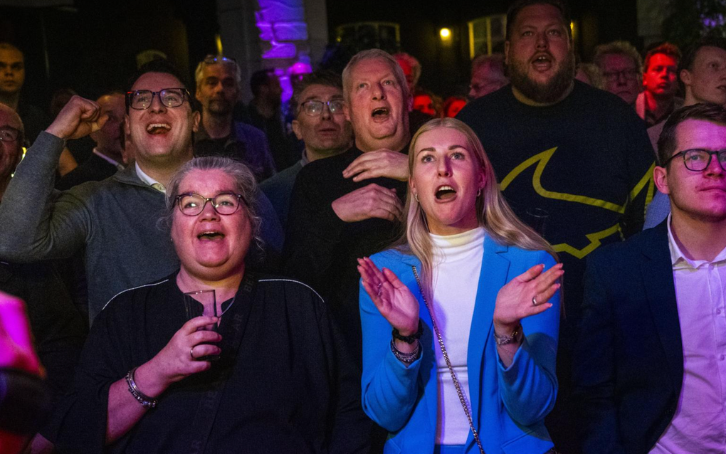 Partijen reageren op exitpolls • CU staat op verlies, SGP op winst