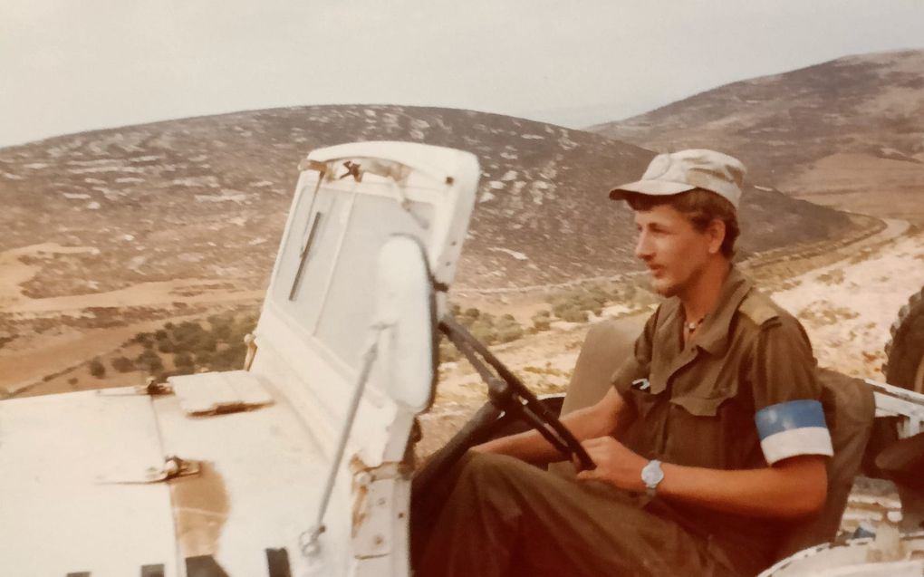 Mannes van de Schootbrugge diende van maart tot november 1979 in Libanon bij Unifil. beeld familie Van de Schootbrugge