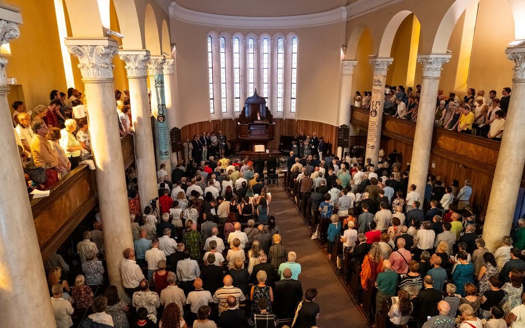 De synode van de Chiesa Evangelica Valdese herdacht in augustus de 850e verjaardag van de waldenzen. beeld Chiesa Evangelica Valdese 