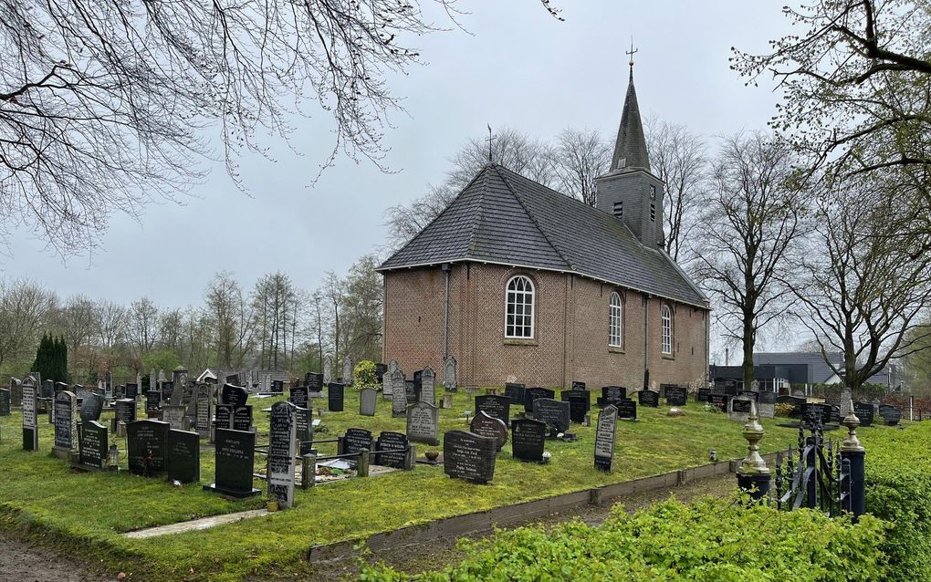 Kerkgebouw van de protestantse gemeente in Boornbergum, Friesland. beeld RD