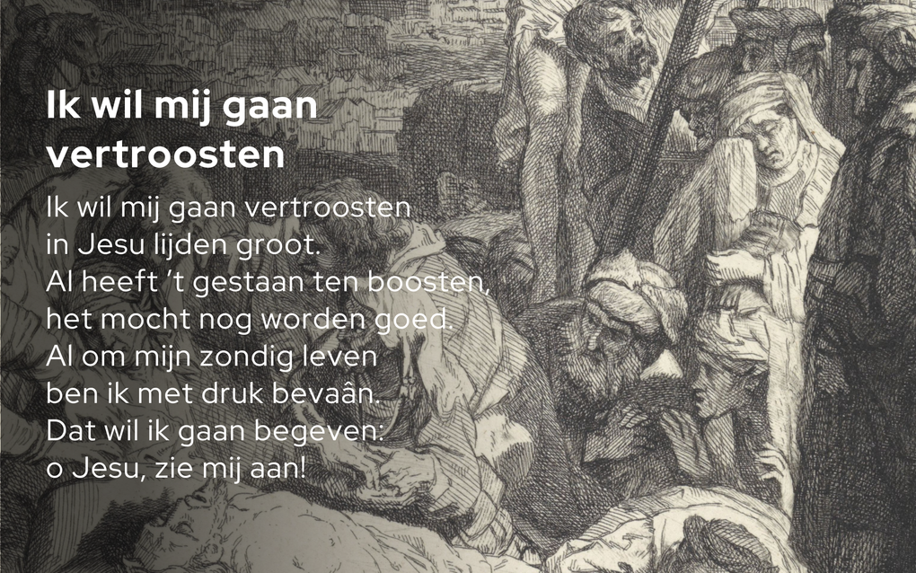 Detail uit: Bewening van Christus, Bernard Picart, naar Rembrandt van Rijn, 1730. beeld RD en Rijksmuseum