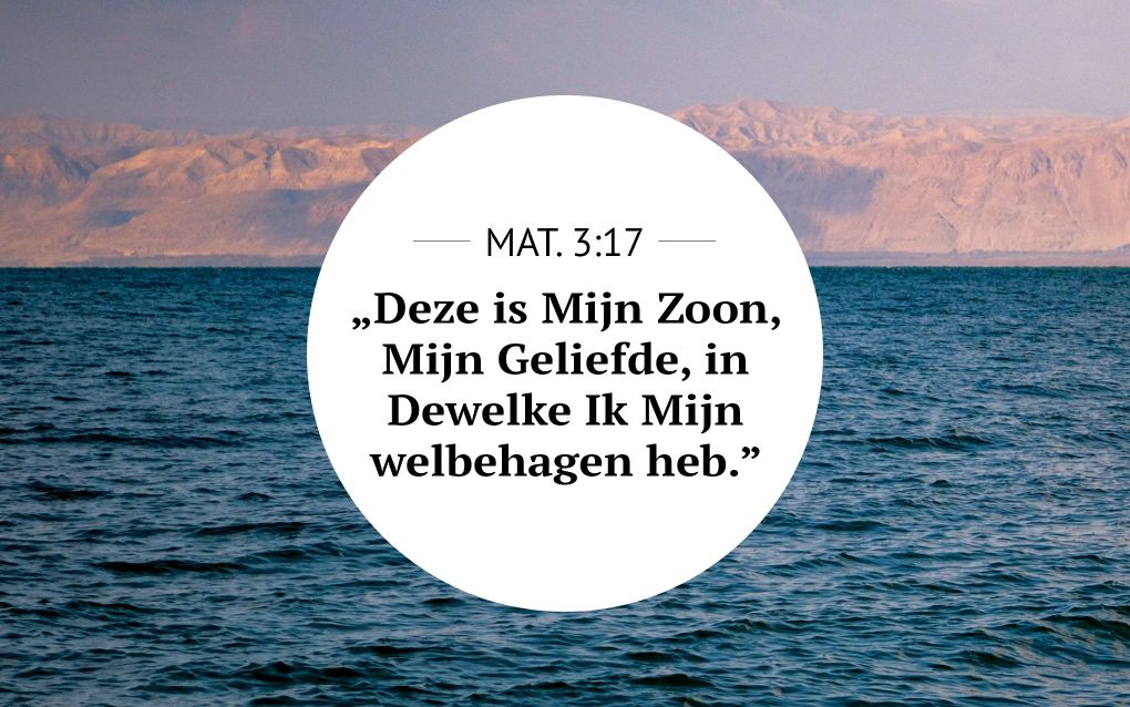 Meditatie | Mattheüs 3:17 | Mijn Zoon. beeld RD en Unsplash