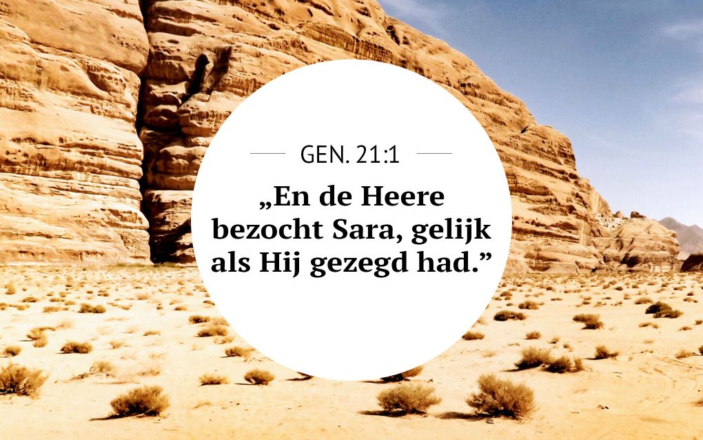 Meditatie | Sara's ongeloof | Genesis 21:1. beeld RD en Unsplash