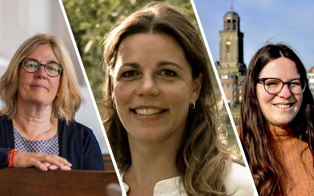 Drie vrouwen.