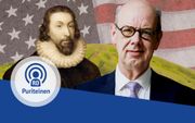 Wim Kranendonk vertelt in de derde aflevering van de PuriteinenPodcast over de puriteinse invloeden in Amerika. beeld RD