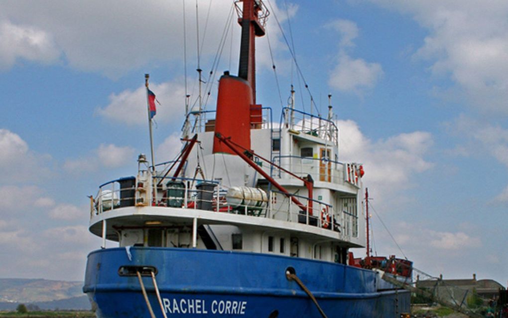 Het vrachtschip Rachel Corrie van de Free Gaza Movement op een archieffoto. Foto EPA