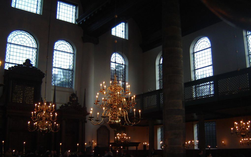 In de synagoge. Foto RD