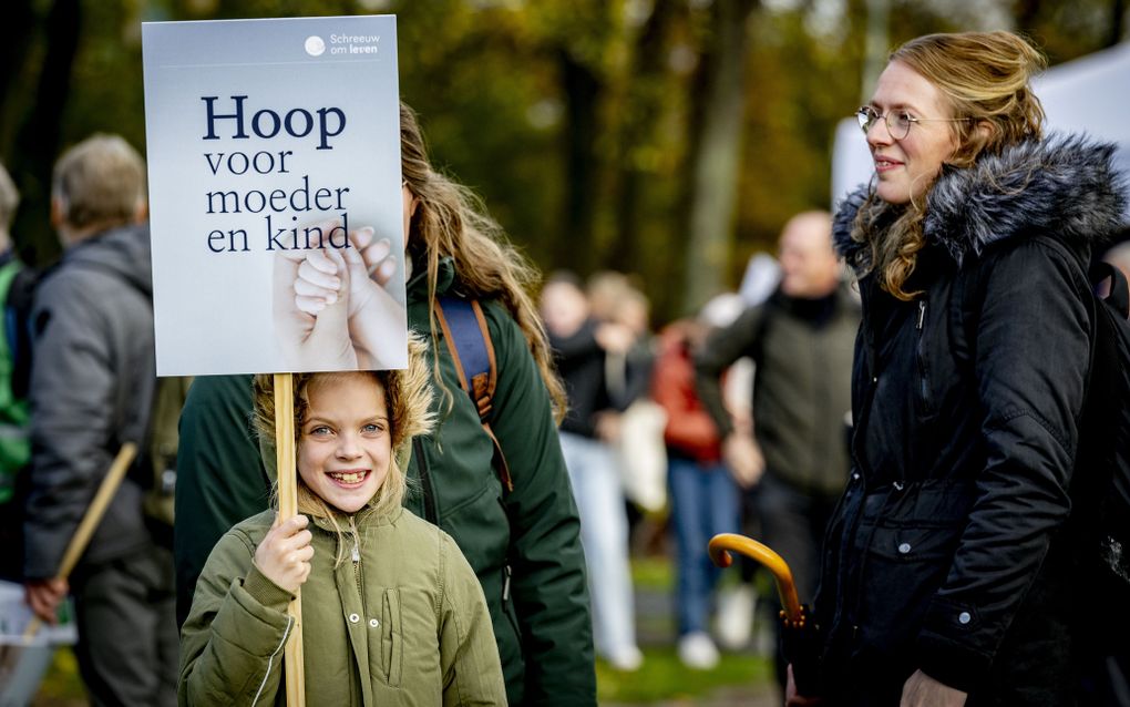 Aanwezigen tijdens de mars van 2023. beeld ANP, Robin Utrecht