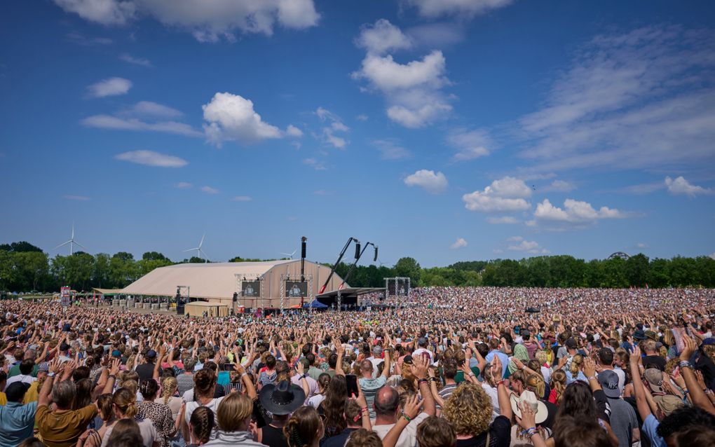„Bij Stichting Opwekking geloven we dat Gods Woord en Geest levens veranderen.” Foto: pinksterconferentie Opwekking in 2024. beeld ANP, Phil Nijhuis