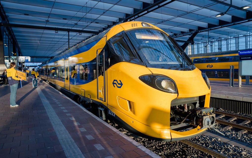 De nieuwe intercitytrein van de NS. beeld ANP, Marco de Swart