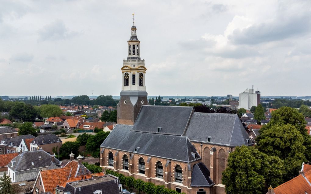 De Grote Kerk in Nijkerk. beeld Matthias van Bloemendaal