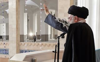 De Iraanse leider ayatollah Ali Khamenei zei woensdag dat Israël „moet en zal worden gestraft”. beeld EPA