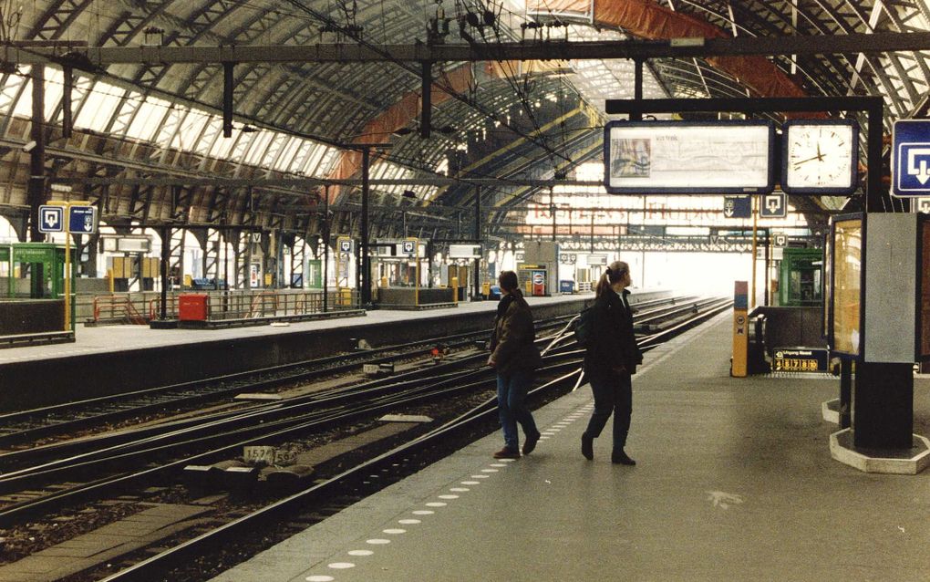 Donderdag wordt er een grote oefening gehouden op Amsterdan Centraal. Foto ANP