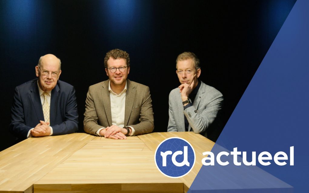 Wim Kranendonk, Gijsbert Bouw en Richard Donk aan de studiotafel