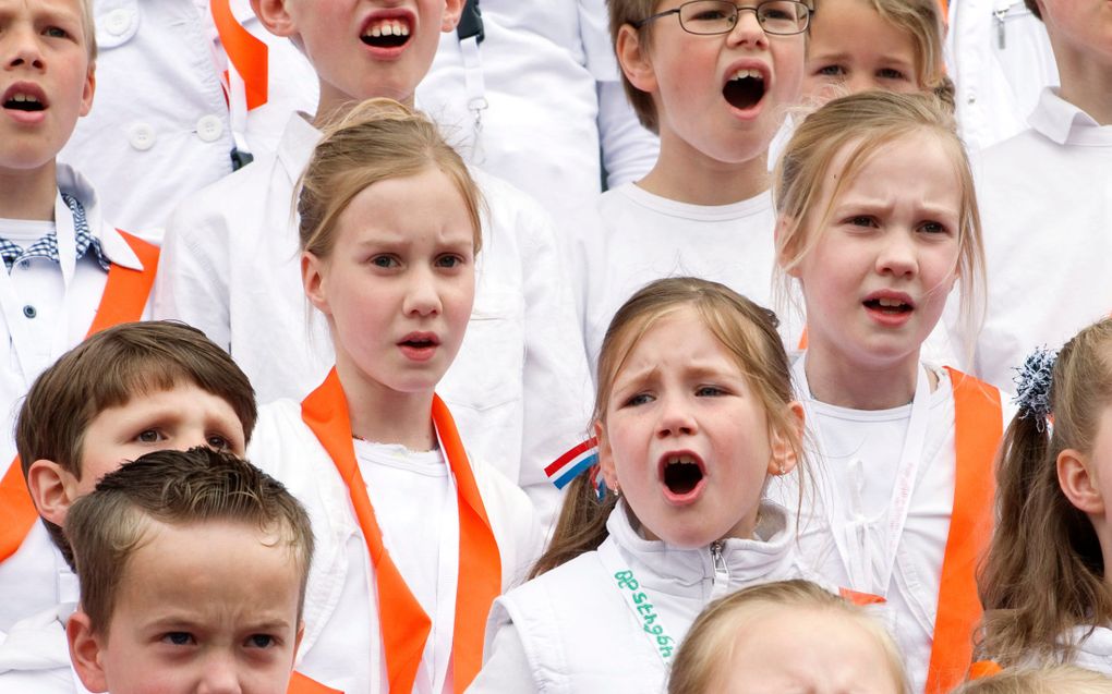 Bij het oprichten van zanggroepen voor kinderen spelen veel factoren een rol. Beeld Ruben Schipper