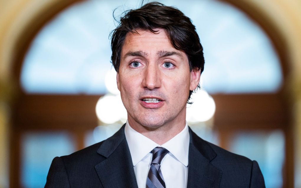 Trudeau. beeld EPA, Jim Lo Scalzo