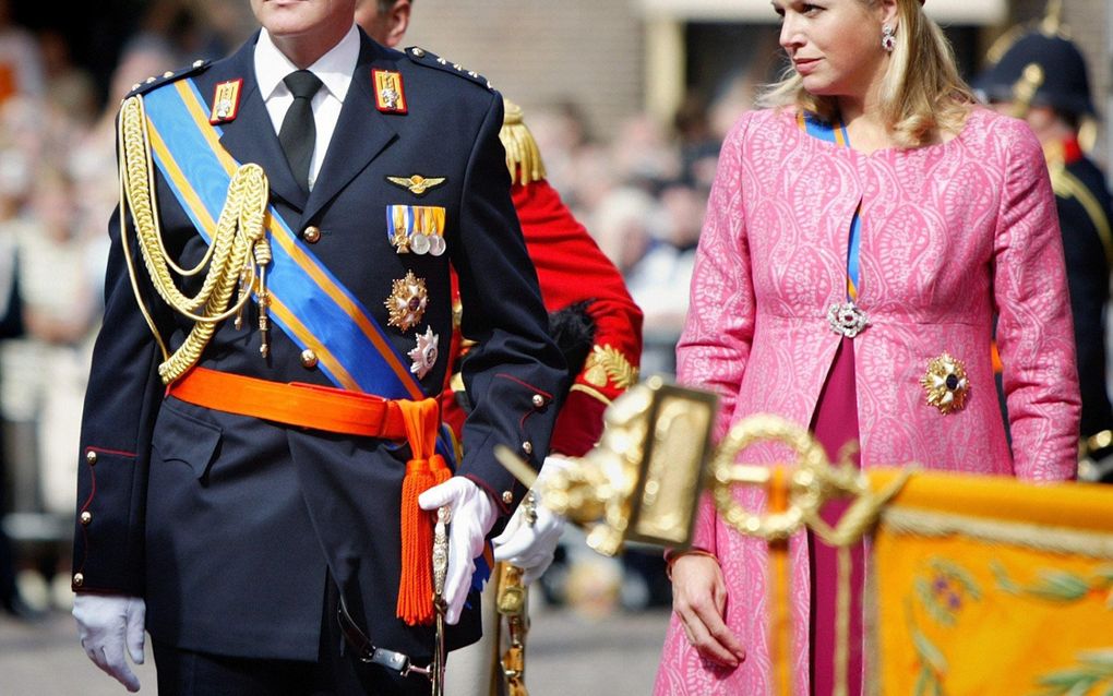 Prins Willem-Alexander en Prinses Máxima. Foto ANP