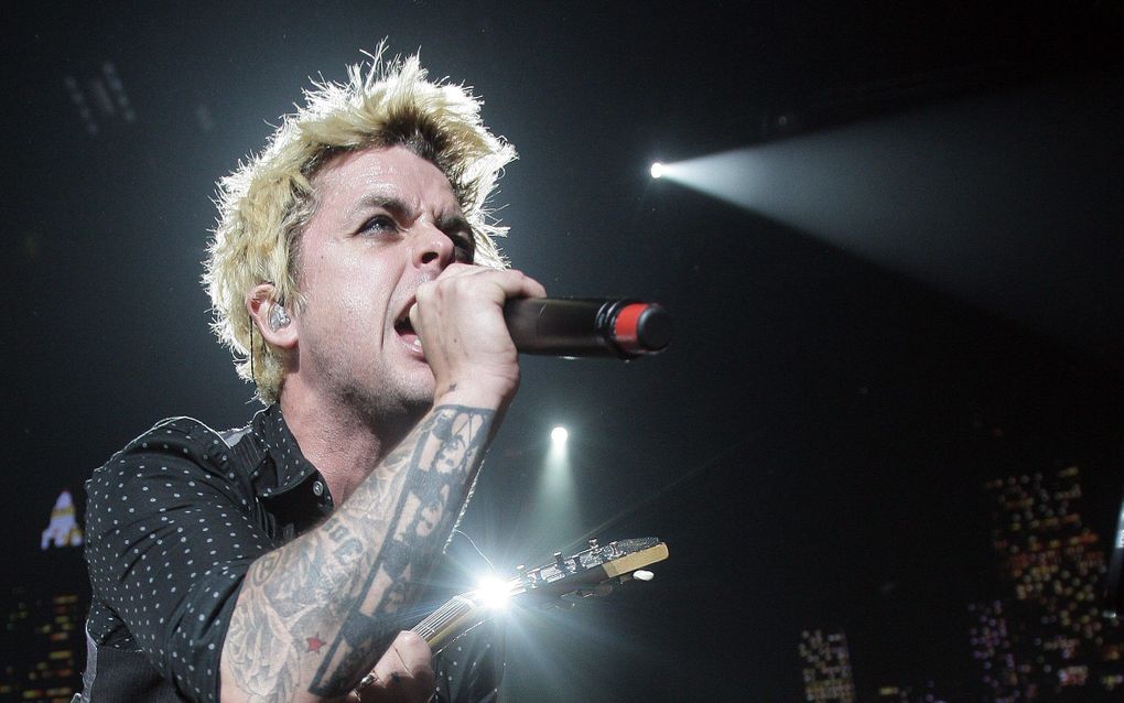 Greenday-zanger Billie Joe Armstrong. Foto EPA