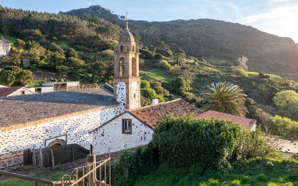 San Andres de Teixido, een klein dorpje aan de kust van Galicië. beeld Getty Images