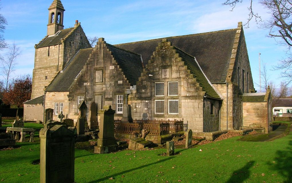 Kilbirnie Auld Kirk in het Schotse district North Ayrshire staat op de nominatie om te worden gesloten. beeld Wikipedia, Roger Griffith