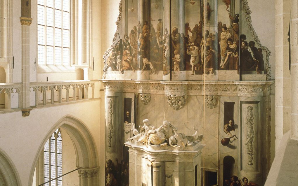 Orgel van de Nieuwe Kerk in Amsterdam. Foto RD