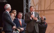 Koning Willem-Alexander bedankt Tilburg. beeld RD, Anton Dommerholt