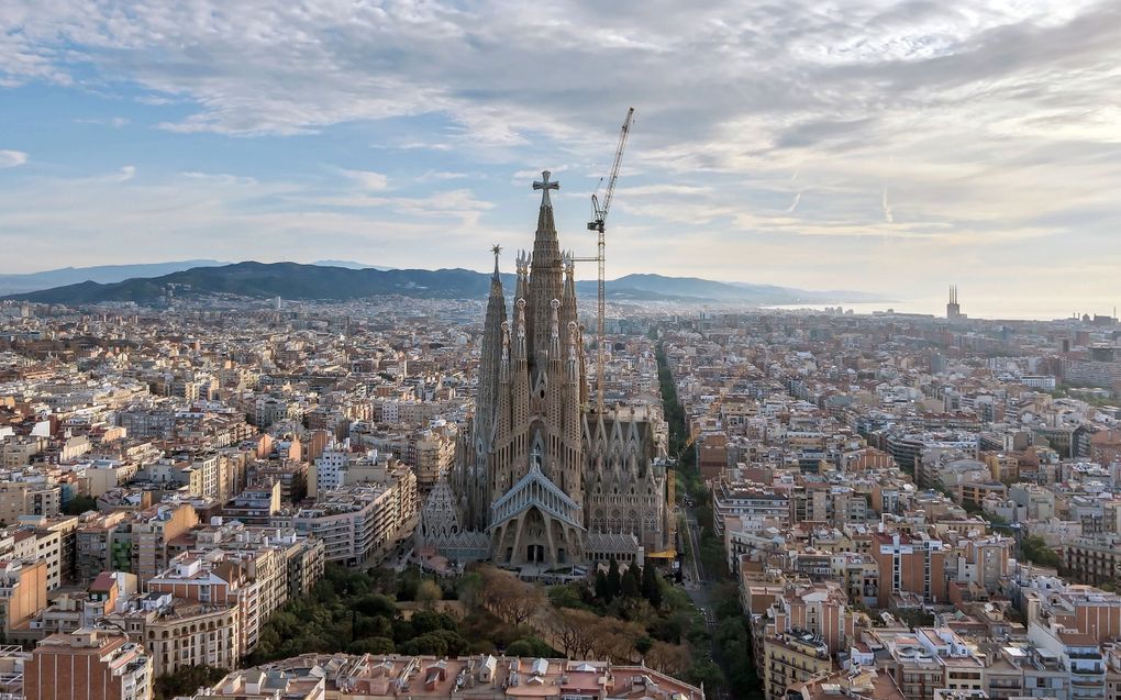 Na 140 jaar bouwen bereikt Sagrada Família haar hoogste punt
