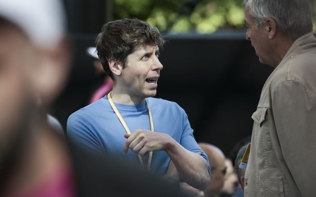 Sam Altman, topman van OpenAI.  beeld EPA, John G. Mabanglo 