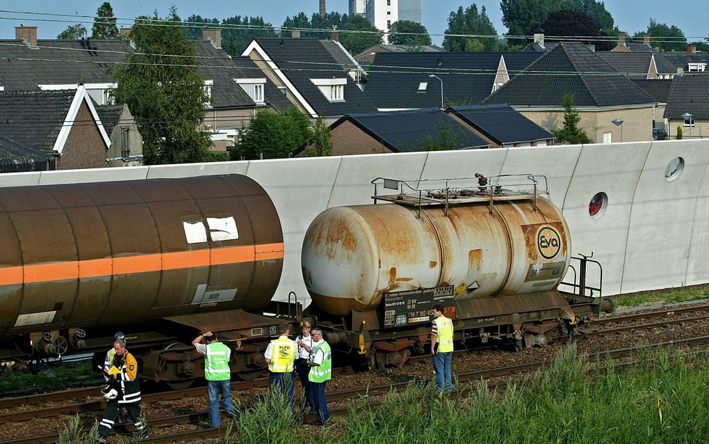 Het vervoer van gevaarlijke stoffen over het spoor kan de komende jaren blijven groeien. Foto ANP