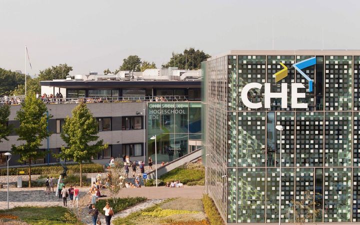 Schoolgebouw van de Christelijke Hogeschool Ede