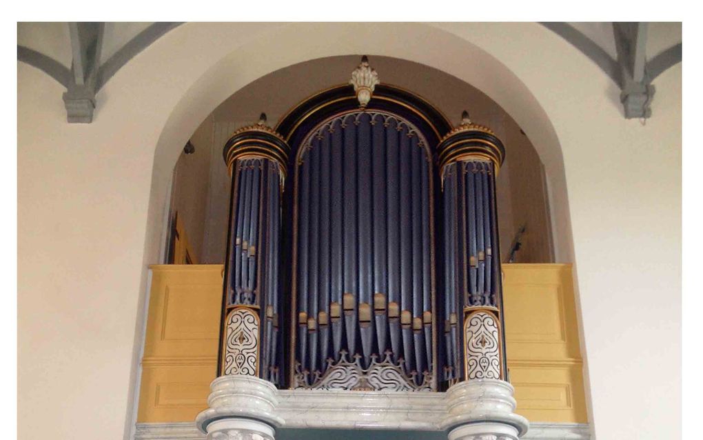 Het orgel in de Amsterdamse Nieuwendammerkerk. Foto RD