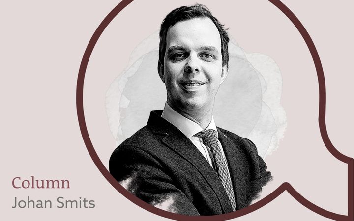 Webvignet bij de column van Johan Smits.