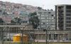 Exterieur van gevangenis La Picota in de Colombiaanse hoofdstad Bogota. beeld EPA, Mauricio Duenas Castaneda 
