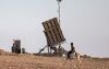 Het Iron Dome-luchtafweersysteem staat op scherp in Israël. beeld AFAP, Ahmad Gharbli