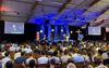 De Amerikaanse predikant Alistair Begg spreekt zaterdag in Ambt Delden op de pinksterconferentie van stichting Heart Cry. De bijeenkomst duurt tot maandag en trekt, inclusief kinderen, zo’n 1100 mensen. beeld RD
