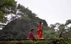 Inheemse vrouwen in het Amazoneregenwoud. beeld AFP, Daniel Munoz