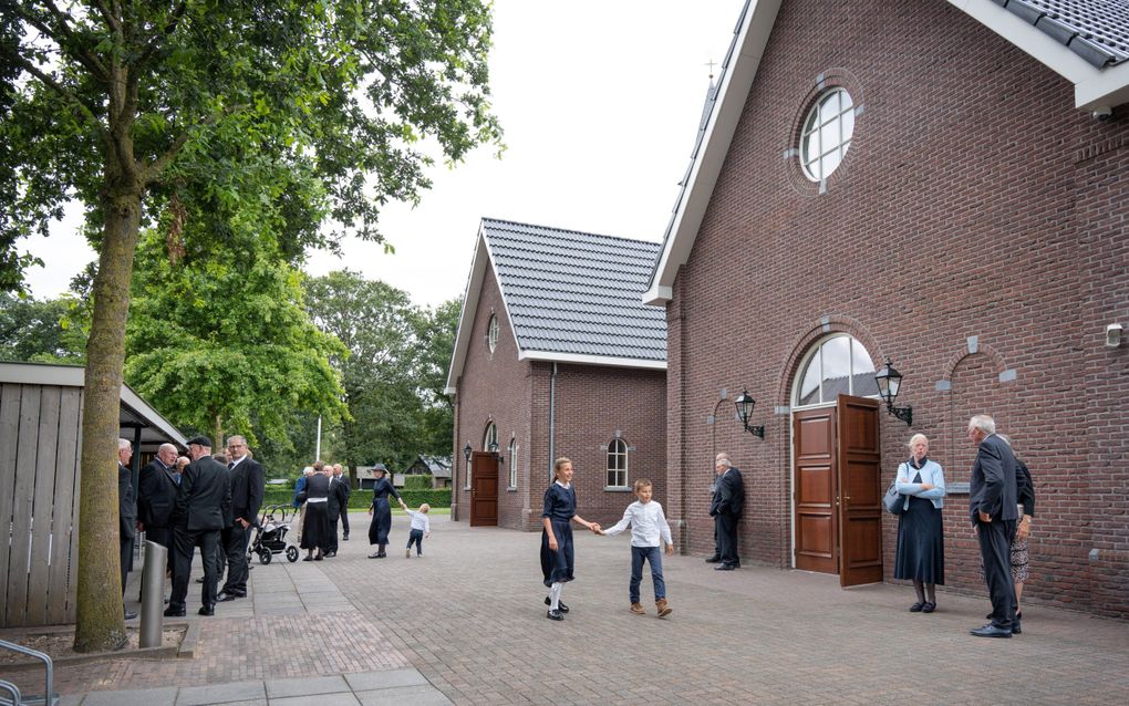 Zendings- en ontmoetingsdag in Harskamp. beeld Niek Stam