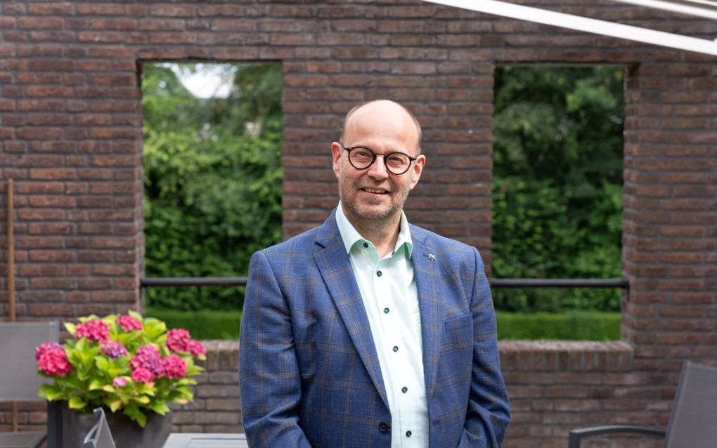 René Hubregtse, directeur van het dienstenbureau van de Christelijke Gereformeerde Kerken. beeld Niek Stam