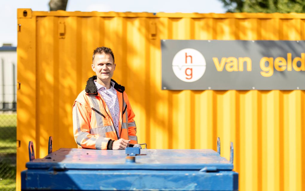 Jan Talen op een van zijn werkplekken. beeld RD, André Dorst 